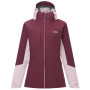 Veste femme Regatta Carletta 3-in-1 rouge DuskBluSky