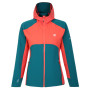 Veste femme Dare 2b Avidly Softshell bleue / rouge FrtGrn/NeoPc (BIF)