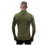 T-shirt fonctionnel homme Sensor Merino DF à manches longues avec capuche