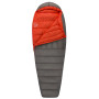 Sac de couchage en plumes Sea to Summit Flame FmII girs DarkGray/Paprika
