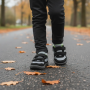 Chaussures barefoot toutes saisons pour enfant Bugga Safi Black