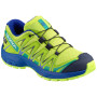 Chaussures enfant Salomon XA Pro 3D CSWP J jaune / vert AcidLime/SurfTheWeb/TropicalGreen