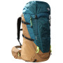 Sac à dos randonnée The North Face Terra 65 brun / bleu