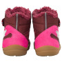 Bottes d'hiver enfant Viking Outdoor Footwear Alv Barefoot Paw Warm WP 2V Burgundy