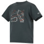 T-shirt enfant Regatta Alvarado Seal Grey