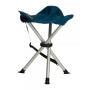 Chaise Vango Balmoral Aluminium Stool bleue Mykonos Blue