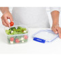 Boîte aliments Sistema Square Klip It Plus 1,15L