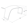 Auvent tente Outwell Wakefield XL Tent Connector
