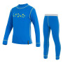 Ensemble enfant Sensor Double Face triko+spodky vločk bleue Blue