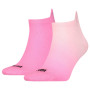 Chaussettes femme Puma Gradient Sneaker 2P rose pink combo