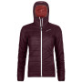 Veste femme Ortovox Swisswool Piz Bernina Jacket W violet DarkWine