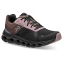 Chaussures de running femme On Running Cloudrunner Waterproof Black/Grape brun Black/Grape