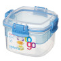 Boîte aliments Sistema Snacks TO GO 400ml bleue