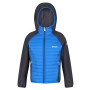 Veste enfant Regatta Kielder Hybrid V vert / bleu ImpBl/IndGry