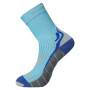 Chaussettes Progress Running High Sox bleu / gris Turquoise/Gray