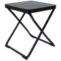Chaise Bo-Camp Stool + Table-top black