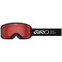 Lunettes de ski femmes Giro Sagen W Black Stacked-Amber Scarlet/Yellow