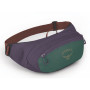Sac banane Osprey Daylite Waist vert / rouge axo green/enchantment purple
