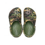 Chausson enfant Crocs Classic Camouflage Clog Army Green/Multi