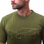 T-shirt homme Sensor Merino Wool Active PT Track (short sleeve)