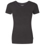 T-shirt femme Progress Coffee Original noir antracit