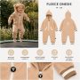 Combinaison bébé DucKsday Polar Fleece Londen/sand