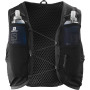 Gilet course Salomon Active Skin 8 (2022) vert Black