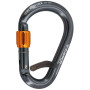 Mousqueton Camp Core Belay Lock gris / orange Gun Metal