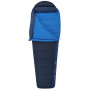 Sac de couchage en plumes Sea to Summit Trek TkIII Regular bleu foncé Navy / Denim