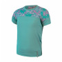 T-shirt fonctionnel enfant Sensor Coolmax Impress bleu / violet Mint/Purple Bikes