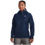 Coupe-vent femme Under Armour UA Forefront Rain Jacket bleu foncé Academy / / White