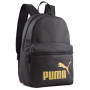 Sac à dos Puma Phase Backpack noir / doré Black golden logo