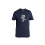 T-shirt homme Icebreaker Men Merino 150 Tech Lite SS Tee Tech Head bleu foncé Midnight Navy