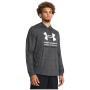 Sweat-shirt homme Under Armour UA Rival Terry Graphic Hood gris Gray