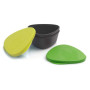 Jeu de bols Light My Fire SnapBox O 2-pack vert clair Lime/Green