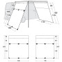 Tonnelle Outwell Fallcrest Side Panel Set