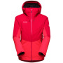 Veste femme Mammut Convey 3 in 1 HS hooded Jacket Women rose / noir SunsetBlack
