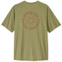 T-shirt homme Patagonia Men's Capilene Cool Daily Shirt - Spoke Stencil