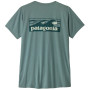 T-shirt femme Patagonia Women's Capilene Cool Daily Shirt - Boardshort Logo