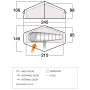 Tente de randonnée Vango Apex Compact 100