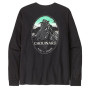 T-shirt homme Patagonia M's L/S Chouinard Crest Responsibili-Tee