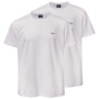 T-shirt enfant Hi-Tec Jodin Jr 2 Pack blanc WHITE/WHITE