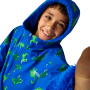 Manteau imperméable pour enfant Regatta Junior Changing Robe Olymp Blue Dino