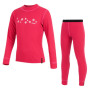 Ensemble enfant Sensor Double Face triko+spodky vločk rose Magenta