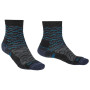 Chaussettes Bridgedale Hike LW MP 3/4 Crew bleue DarkGray/Blue