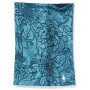 Foulard Smartwool Merino 250 Reversible Pattern bleue / noir WaveBlueTracedDahlia