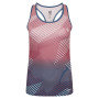Débardeur vélo femme Dare 2b AEP Prompt Vest rose / bleu PwdrPnkEmpow