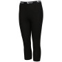 Sous-vêtements pantalon 3/4 femmes Zulu Merino 160 vert Black