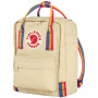 Sac à dos Fjällräven Kånken Rainbow Mini beige Light Oak-Rainbow Pattern