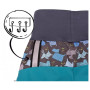 Pantalon softshell enfant Unuo bez zateplení vzor